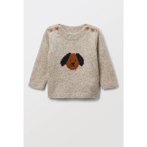 Pull col bateau intarsia