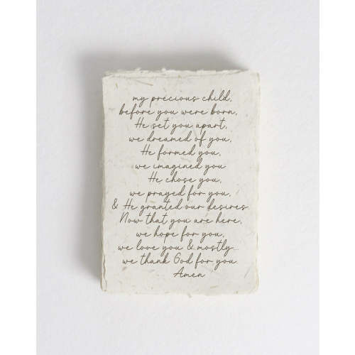 My Precious Child Cotton Print – OUR HOUSE ABOVE