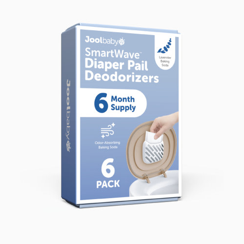 Jool Baby SmartWave Touch-Free Diaper Pail Deodorizer Refills, 6 Pack - Lavender Baking Soda