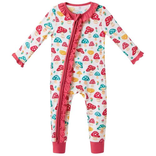 Baby Girls Rompers-Viscose Made from Bamboo,Long Sleeve Pants Romper Clothes Infant Outfits for Girl