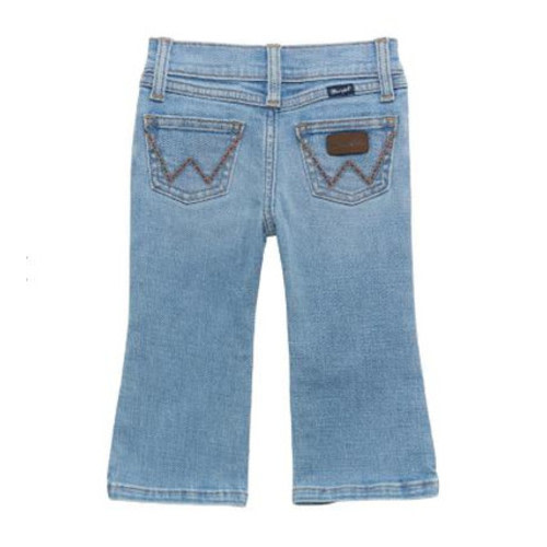 Wrangler® Baby Girl Light Wash Jeans in Kelsey