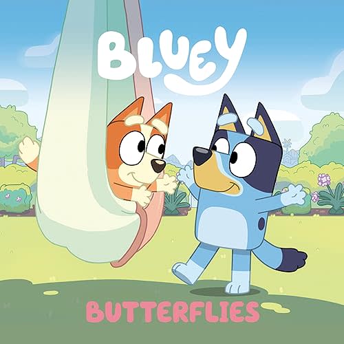 Bluey: Butterflies Paperback – Picture Book, February 27, 2024