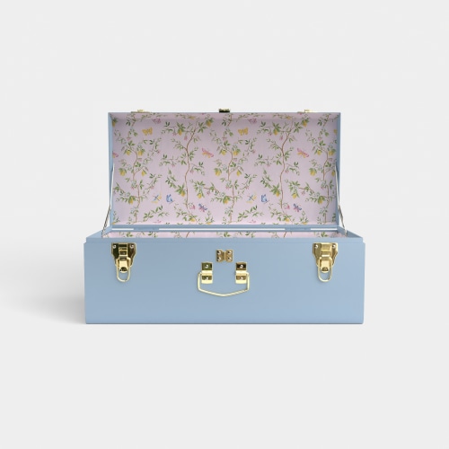 Petite Trunk - Light Blue - Sylvia's Summer / Embroidery