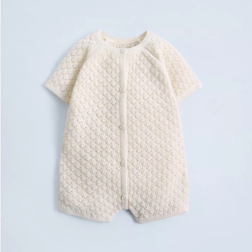 SILK COTTON KNIT JUMPSUIT - Ecru | ZARA United States