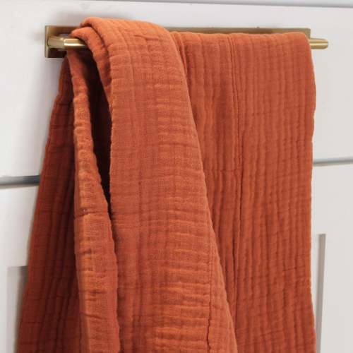 Muslin Blanket - Rust