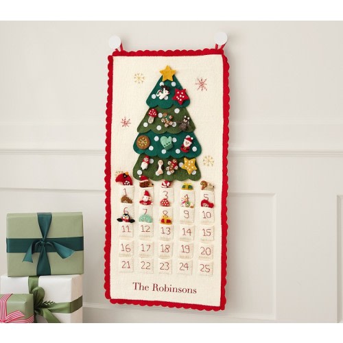 Felt Activity Christmas Tree Advent Calendar
