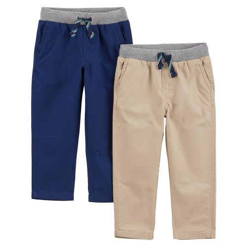 Simple Joys by Carter's Baby Boys' 2-Pack Pull on Pant