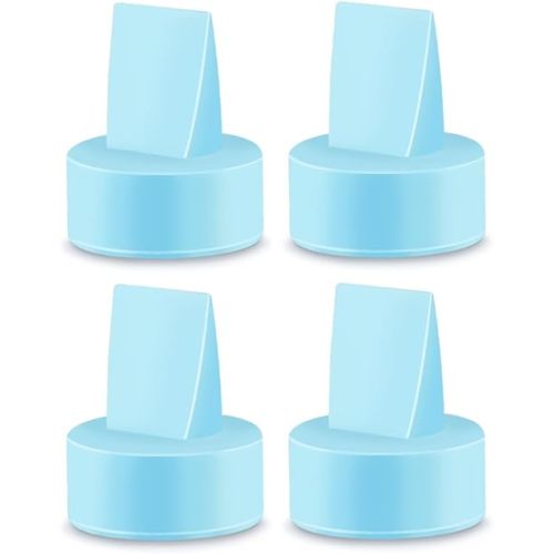 Maymom Duckbill Valves Compatible with Spectra S1 S2 9 Plus Dew 350 Not Original Spectra Pump Parts S2 Accessories Replace Valve (Blue, 4ct)