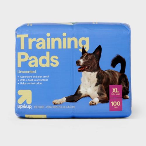 Dog Training Pads - XL - 100ct - up&up™: Disposable, All Ages, Pet Training Pads