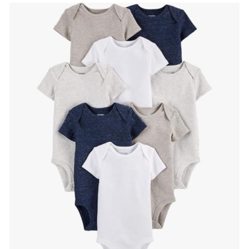 Simple Joys by Carter's Baby 8-Pack Short-Sleeve Bodysuit