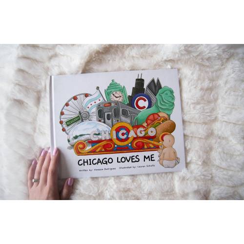 Chicago Loves Me Children's Book