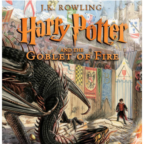 Harry Potter and the Goblet of Fire: The Illustrated Edition (Harry Potter, Book 4) (4)
