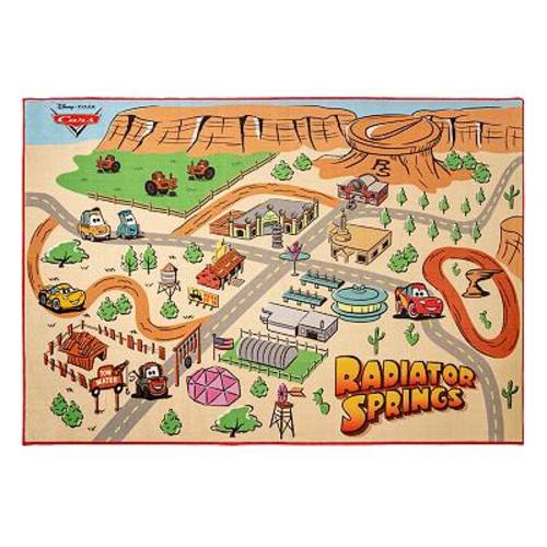 Disney / Pixar's Cars Radiator Springs Play Area Rug - 4'6" x 6'6"