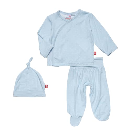 Magnetic Me Modal Newborn Take Home Kimono Set | Silky Soft Modal Fabric