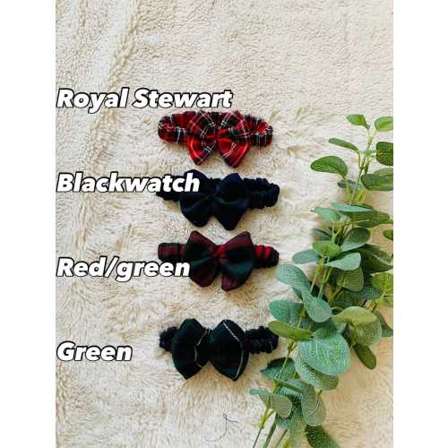 baby tartan headband, handmade baby clothing, infant clothing, baby tartan, baby gift