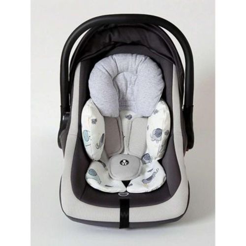 CPPSLEE Baby Head Support Cushion Insert for Car Seats Strollers Swings Breathable Soft Pad-Pink