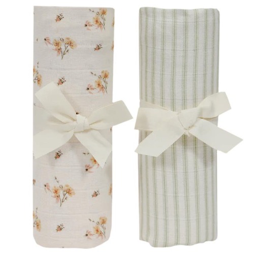 Organic Swaddle Blanket (2 Pack)