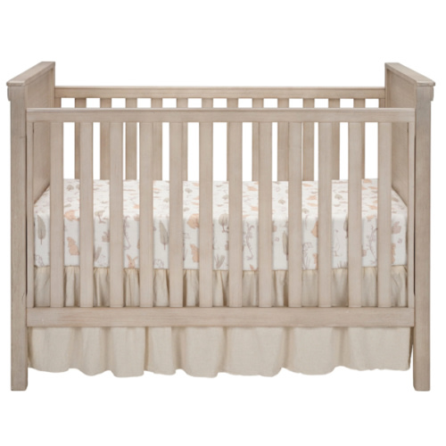 Creamy Ivory Crib Skirt