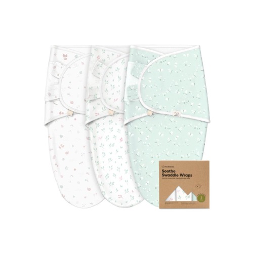 3-Pack Soothe Swaddle Wraps, Medium