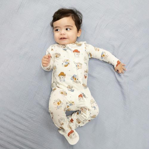 Cowdogs - 2 Way Zipper Footie