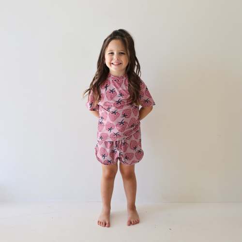 Girl's Bamboo Short Set | Matilda