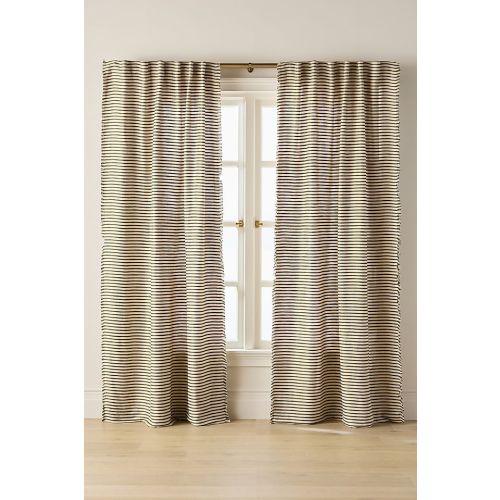 Luxe Linen Blend Woven Curtain