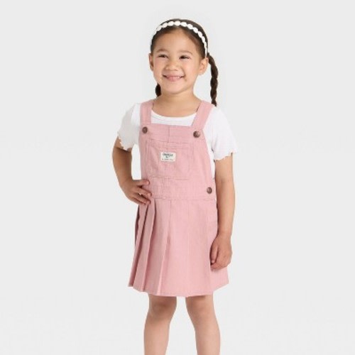 OshKosh B'gosh Toddler Girls' Pleated Skirtall - Pink 12M