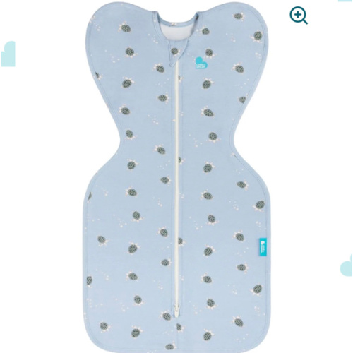 Swaddle Up™ 1.0 TOG Cotton Mist Blue Turtally