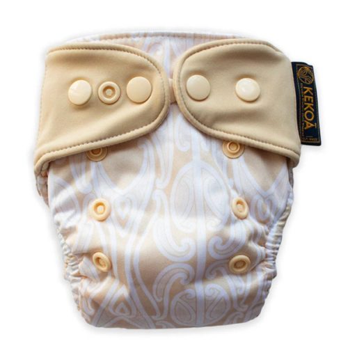 Renew Premium Hybrid Newborn Cloth Diaper - Tiaki Sand