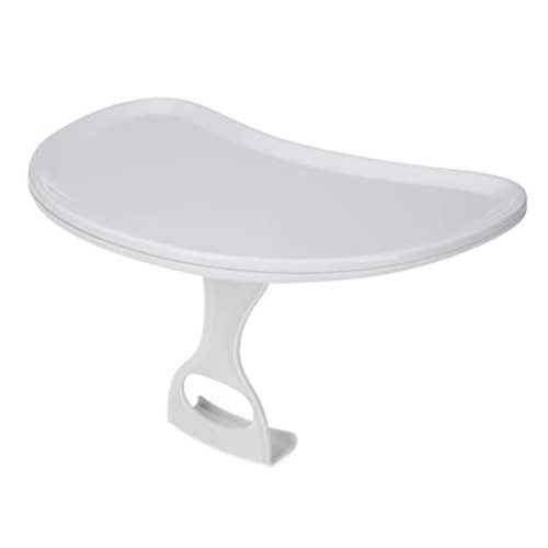 Nuby My Floor Seat Activity Tray - with Easy Release Latch and Easy to Clean - 4+ Months - White