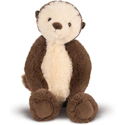 Vermont Teddy Bear 15” Plush Cute Stuffed Animal – Soft Small Otter Plush Toy for Kids, Girls, Boys & Baby Gifts – Designed in USA, Eco-Friendly Stitch Stuffed Animal Plushie with Hospital Care