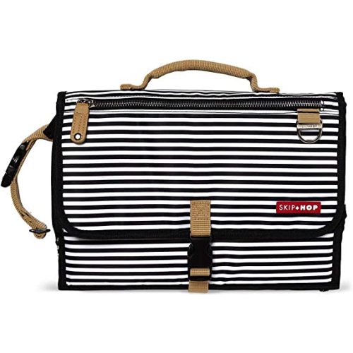 Skip Hop Pronto Changing Pad - Black & White Stripe