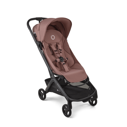 Bugaboo Butterfly 2 Stroller, 2025, Black, Dusty pink, Dusty pink
