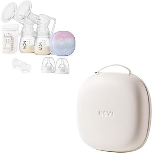 NCVI Double Electric Breast Pump 8122-1 and Carrying Case