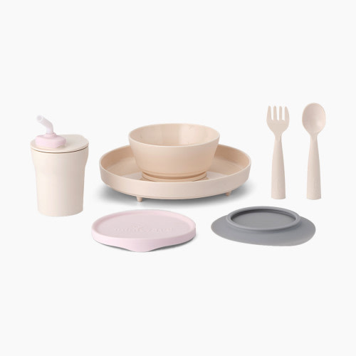 Miniware Little Foodie All-in-One Gift Set - Vanilla + Cotton Candy