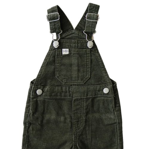 Green Corduroy Overalls