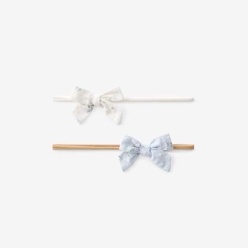 English Rose Swiss Dot Headband Set – Elegant Baby