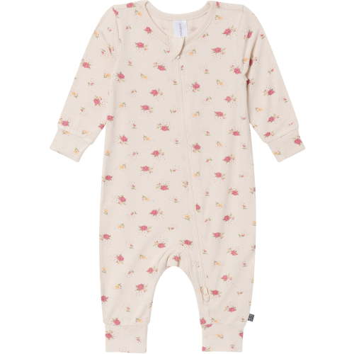 Modern Moments by Gerber Baby Neutral Super Soft Viscose Two-Way Zip Coverall, Sizes Newborn - 24 Months