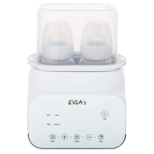 EVLA’s Formula or Breastmilk Bottle Warmer, White