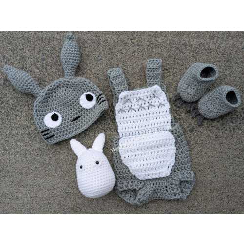 Totoro Inspired, Spirit Of The Forest Set, Newborn, Made To Order