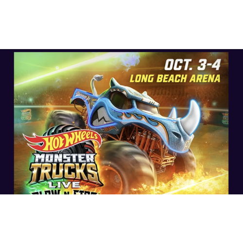 Hot Wheels Monster Truck Live in Long Beach - Ticketmaster Giftcard