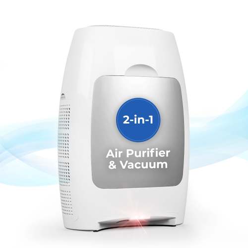 EyeVac Air 2-In-1 Air Purifier/Deodorizer & Automatic Dustpan