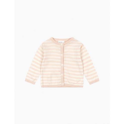 Venti Knit Cardigan in Cameo Rose