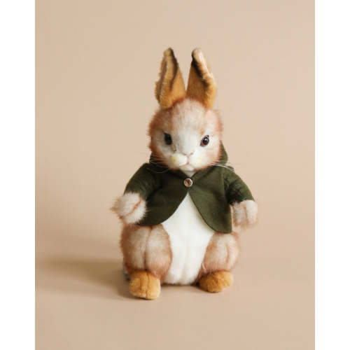 Bunny With Green Jacket Stuffed Animal– Odin Parker