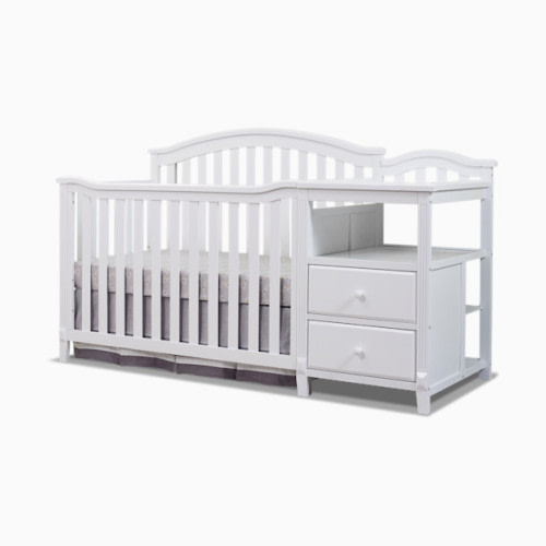 Berkley Crib & Changer - White