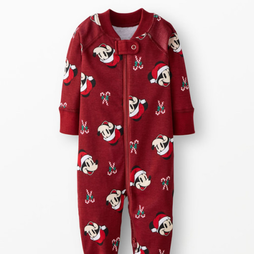 Disney Mickey Mouse Holiday HannaJams™ Sleeper | Hanna Andersson