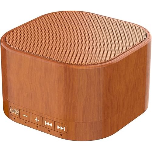 White Noise Machine plug-in Sound Machine with 20 Non Looping Natural Soothing Sounds and Memory Function Sleep Timer Sleep Machine with Sleep Therapy for Baby Kids Adults-New Wood Grain Added in 2025
