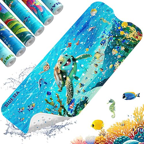XIYUNTE Bath Mat for Tub Non Slip Bathtub Mat Non Slip 40x16 Baby Bath Mat