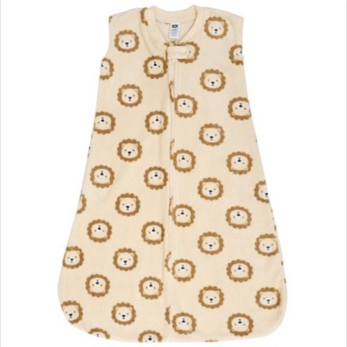 Hudson Baby Infant Boys Fleece Sleeping Bag, Sack, Blanket, Tan Brave Lion, 12-18 Months