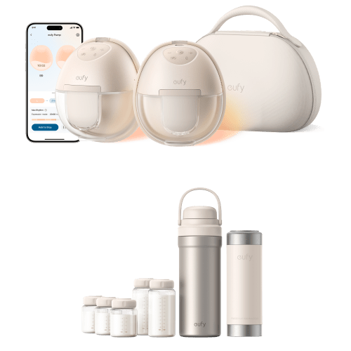 eufy Wearable Breast Pump S1 Pro & Portable Milk Cooler E10